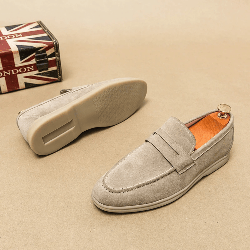 Mocassim Loafer Masculino de Couro Liverpool