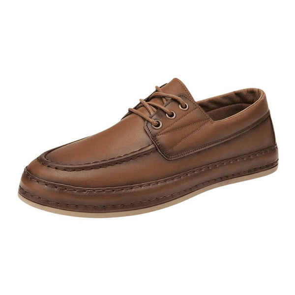 Mocassim Dockside Masculino de Couro Paolo