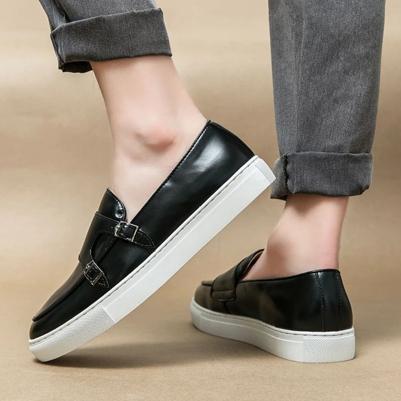 Mocassim Argentino Masculino de Couro Rennes