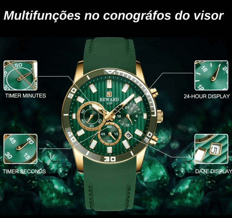 Relógio Casual Masculino Reward