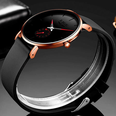 Relógio Masculino Elegance Black