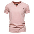 Camiseta Masculina com Gola em V Imperial